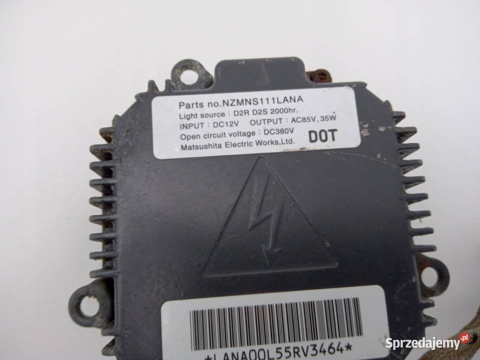 PRZETWORNICA XENON Z PRZEWODEM INFINITI NISSAN Nowy Tomyśl sprzedam