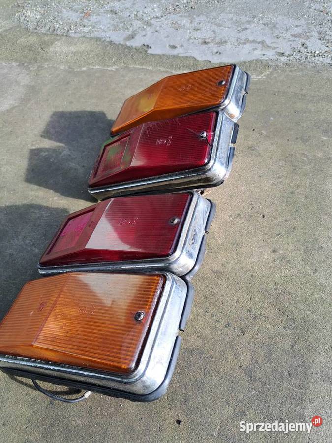 fiat125p lampy tylnieklosze PRL Leszno