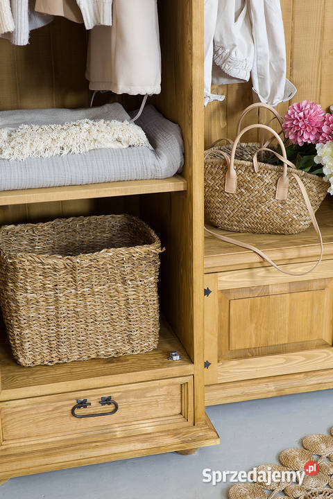 Drewniana garderoba do przedpokoju GAB04 wieszak małopolskie Maków Podhalański