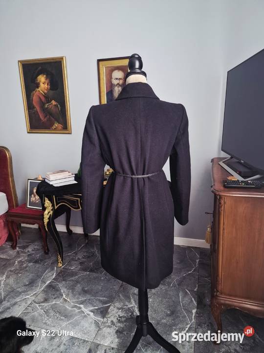 Płaszcz wełniano kaszmirowy PREMIUM Rozmiar 38(M) Kurtki i płaszcze sprzedam