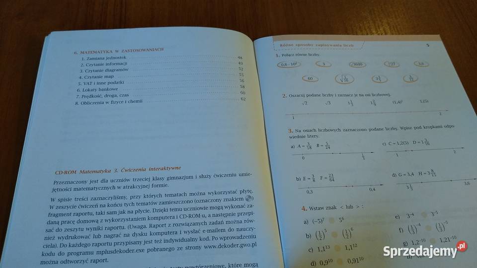 Matematyka z plusem 3 zeszyt ćwiczeń Dobrowolska Podręczniki Gdańsk