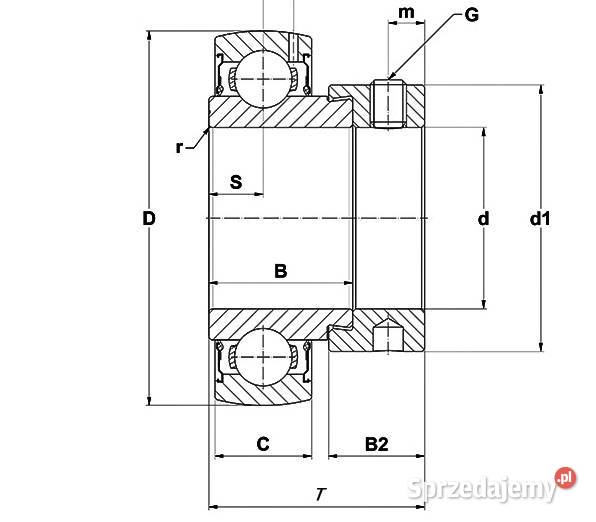 RAE40NPPB INA ORYGINALNE łożysko kulkowe JOHN mazowieckie sprzedam