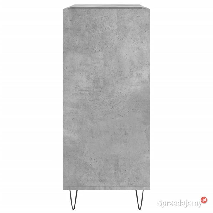 Szafka na płyty szarość betonu 845x38x89
