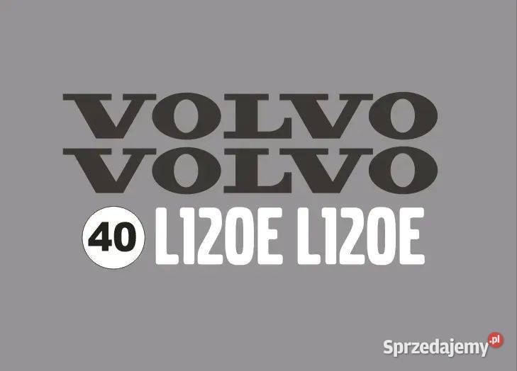 Naklejki oklejenie VOLVO L120E Zamiennik Janików