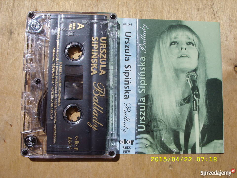 Ballada kaseta URSZULA SIOINSKABALLADY dolnośląskie Wołów