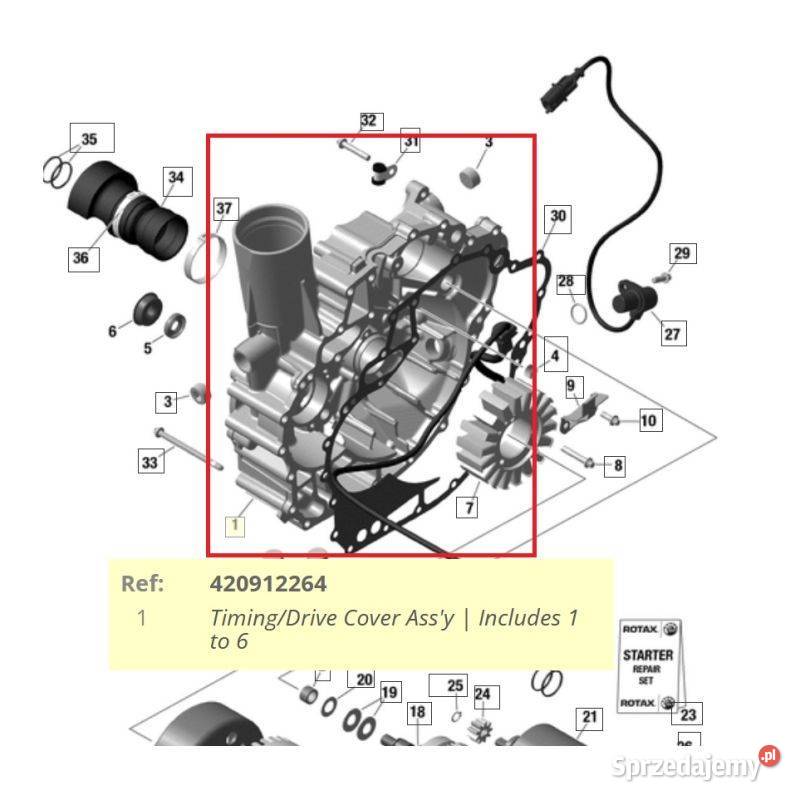 Pokrywa magneta do skutera wodnego SeaDoo gtx Nowy Sącz