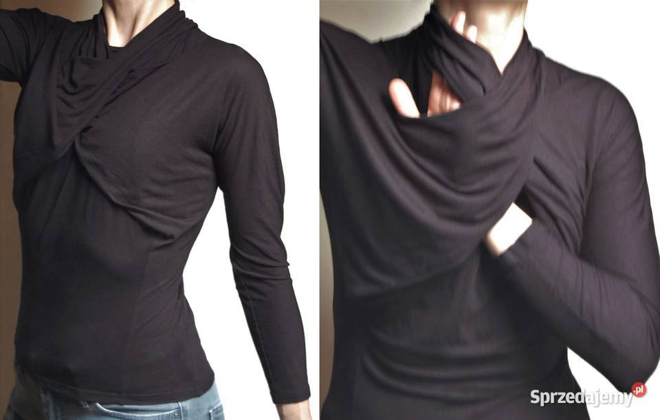 Diana Orving Weekday czarna bluzka design 36 S Lublin sprzedam