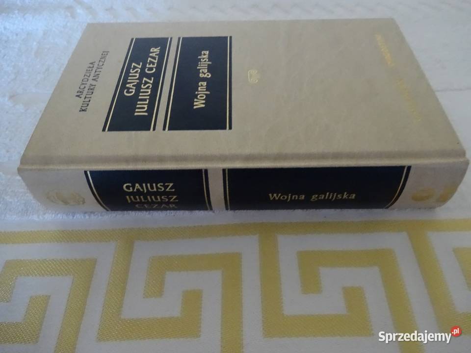 Wojna galijskaGajusz Juliusz CEZAR Arcydz Kult ISBN 8304047071 Łódź