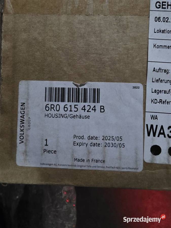 Zaciski hamulcowe VW Polo Tył Lewi i prawy Legnica