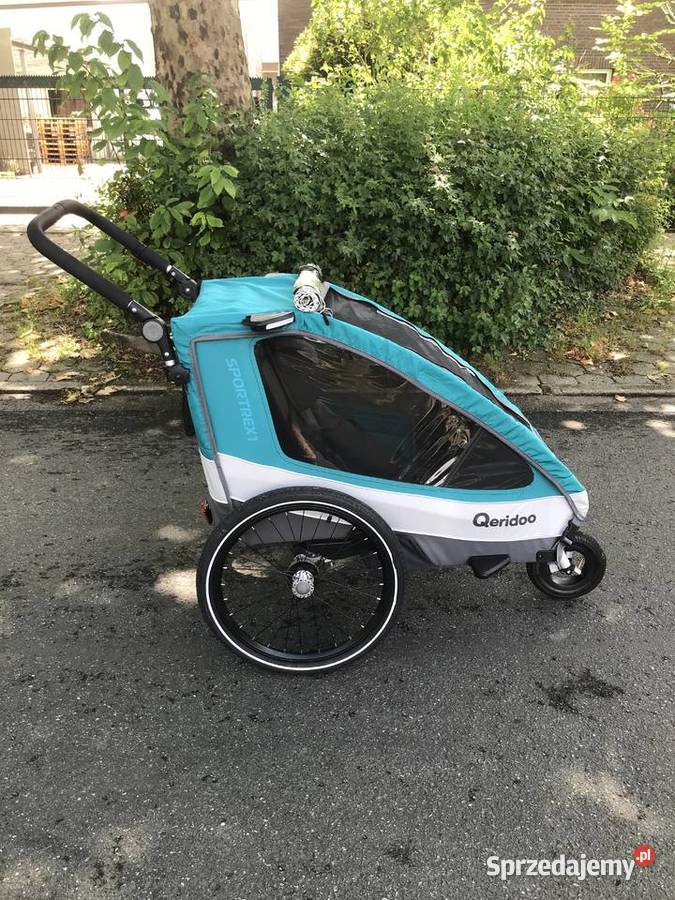 Przyczepka rowerowa Qeridoo Sportrrex1