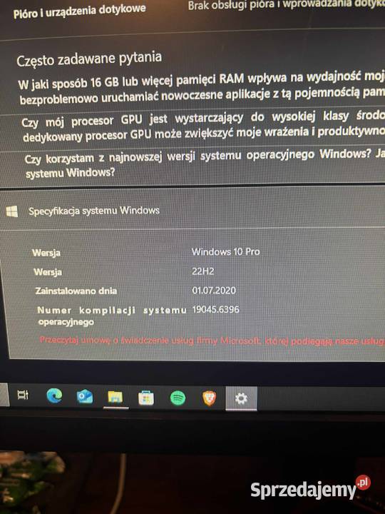 Komputer stacjonarny i7 16GB RAM RX 580 8GB Krąplewice sprzedam