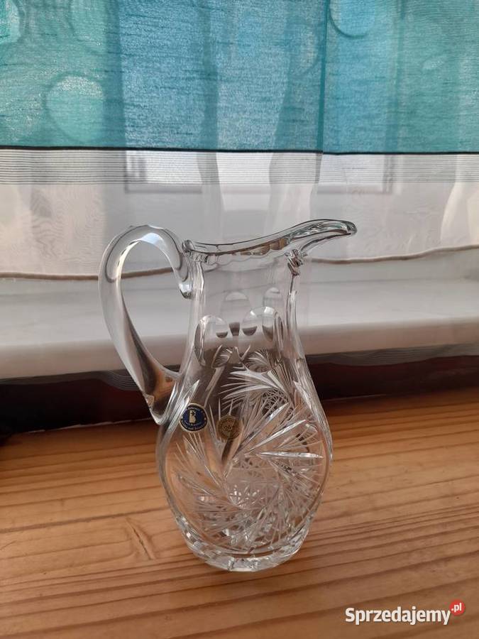 Dzbanek kryształowy Bohemia Crystal Kostrzyn nad Odrą