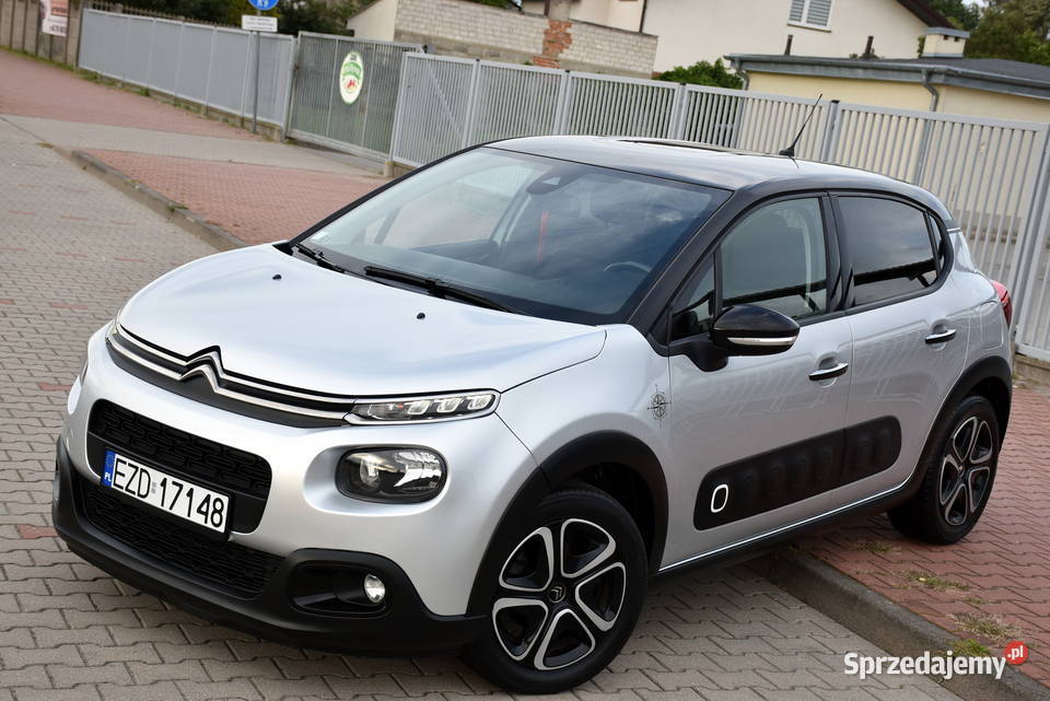 Citroen C3 III SHINE 12MPI 82 87900 Wyposażony łódzkie