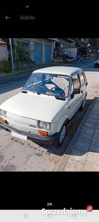 Fiat 126p bis z Włoch 1989 bez rdzy 29000km wielkopolskie Kostrzyn