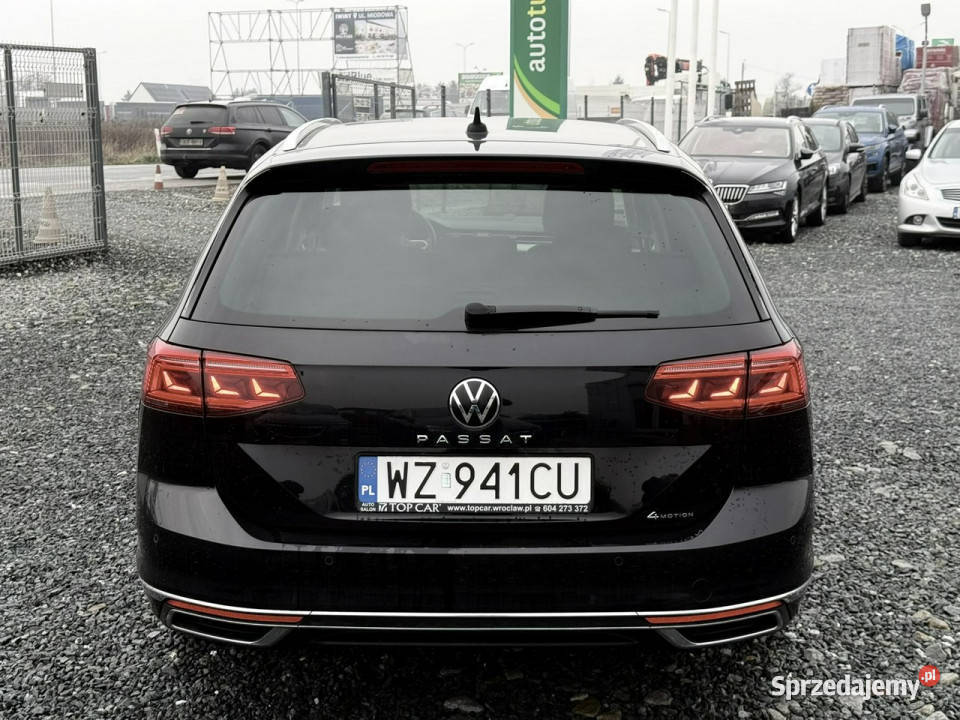 Volkswagen Passat 20 TDI 200 2021 4x4 DSG światła LED