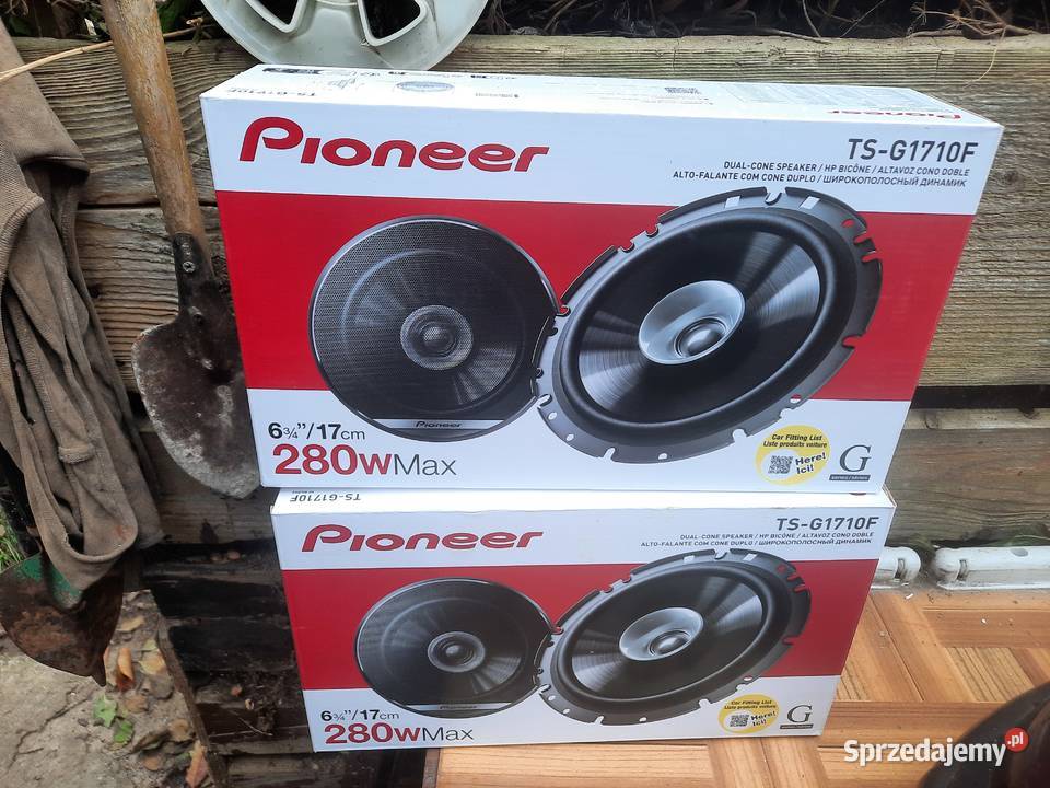 4x Głośniki Pioneer TSG1710F 280w