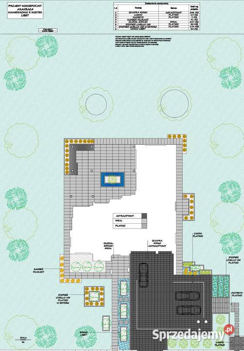 Projekt kostki brukowej