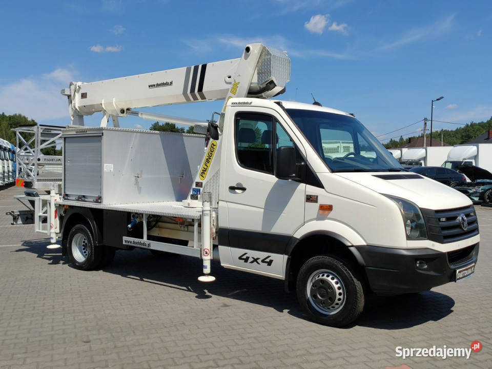 Iveco Volkswagen Crafter 4x4 Zwyżka 21m elektryczne lusterka Widełki