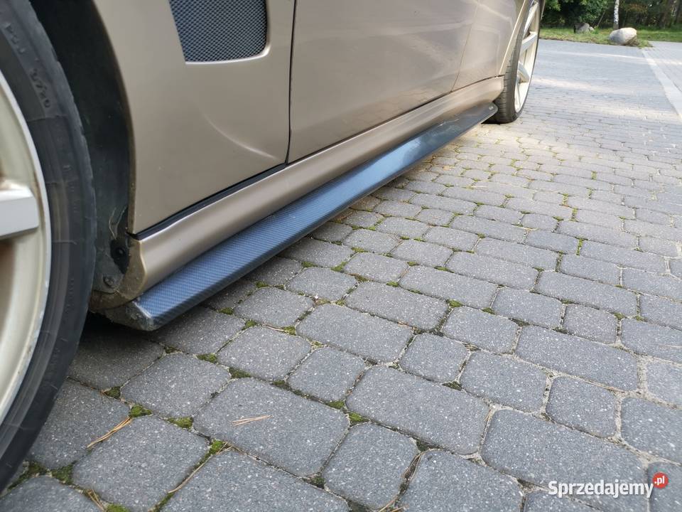 Progi AMG dokładki obniżające CARLSSON z CARBONU Gdynia