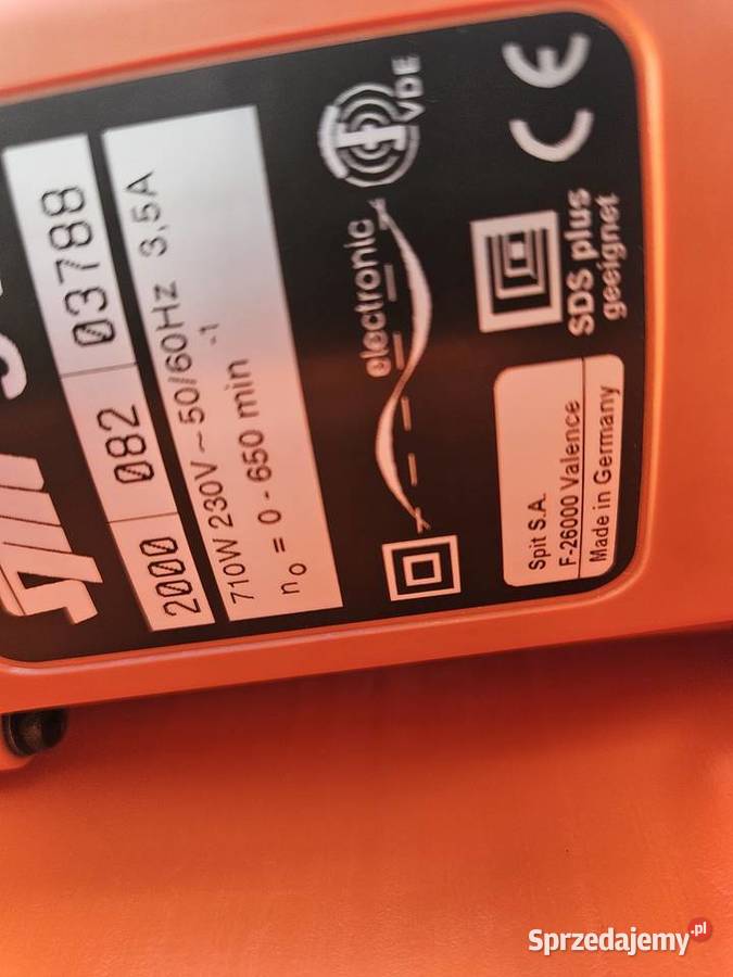 Wiertarka udarowa spit 344 wielkopolskie Dziembówko