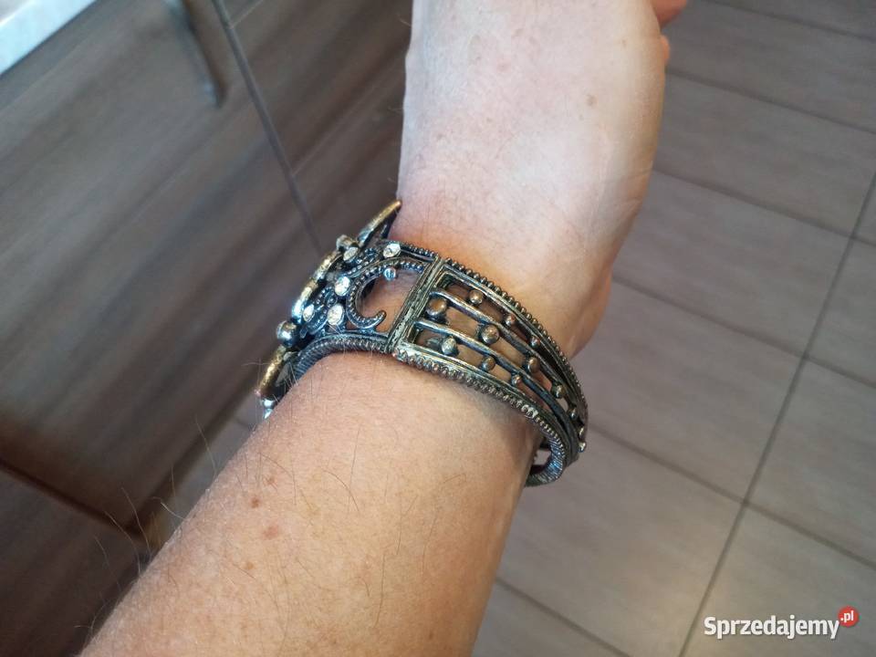 Bransoletka metalowa Vintage 4