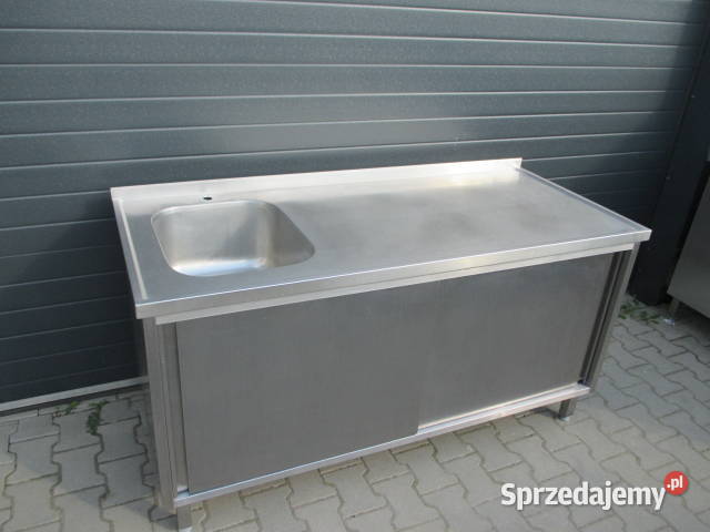 Zlew Gastronomiczny 1 Komorowy Drzwi Suwane Ostrów Wielkopolski