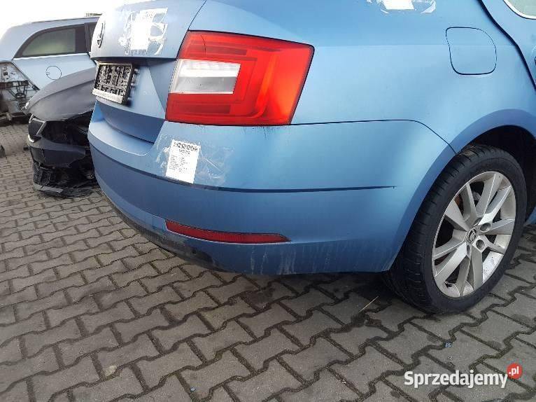 ZDERZAK TYŁ SKODA OCTAVIA III LQ5X PDC HATCHBACK