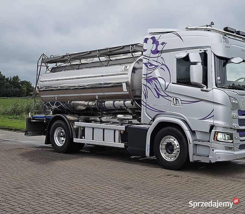 Cysterna do mleka wody pitnej Scania Cysterny Biała Podlaska sprzedam