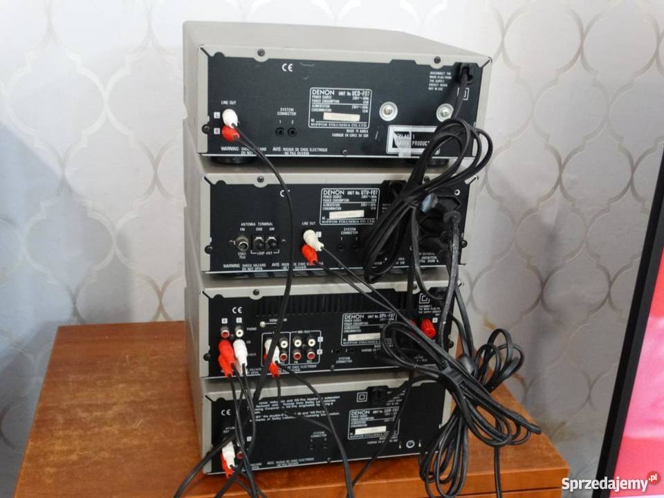 Wieża Denon F07 4 segmentymocna WYSYŁKA Jasło sprzedam