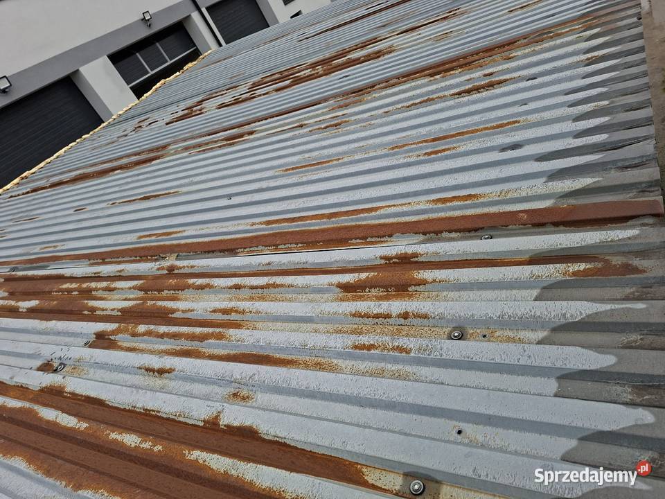 Garaż blaszany 8x6m 48m hala TRANSPORT Chełmno