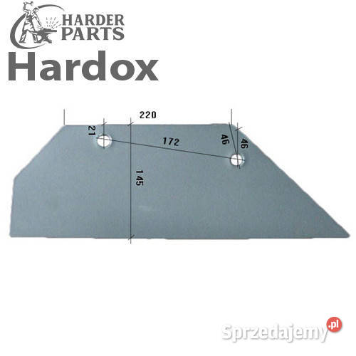 Lemiesz 300hektarów HARDOX 90060004P części do nieuszkodzony Suwałki sprzedam