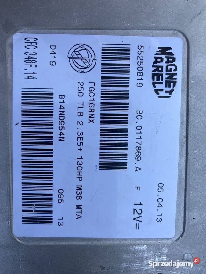 Fiat ducato sterownik skrzyni biegów wielkopolskie Wolsztyn