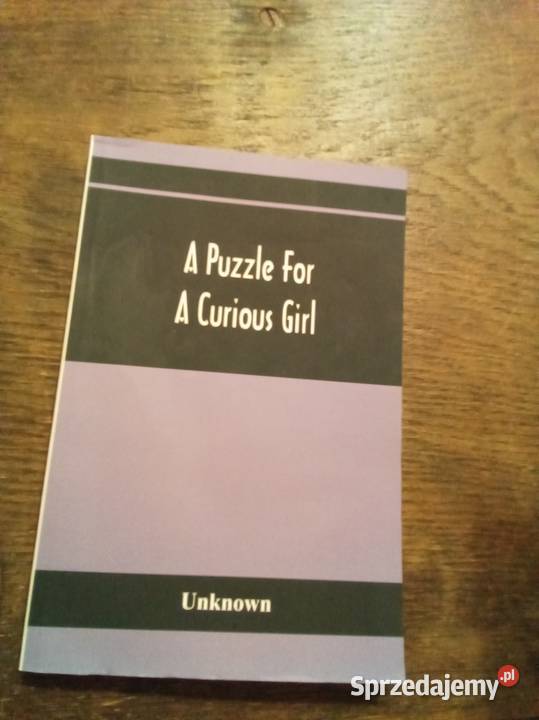 A puzzle for a curious girl angielsku Warszawa sprzedam