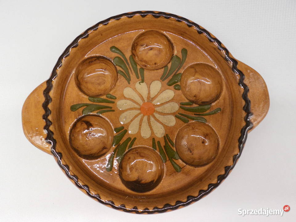 Ceramiczne naczynie do serwowania ślimaków Raszków
