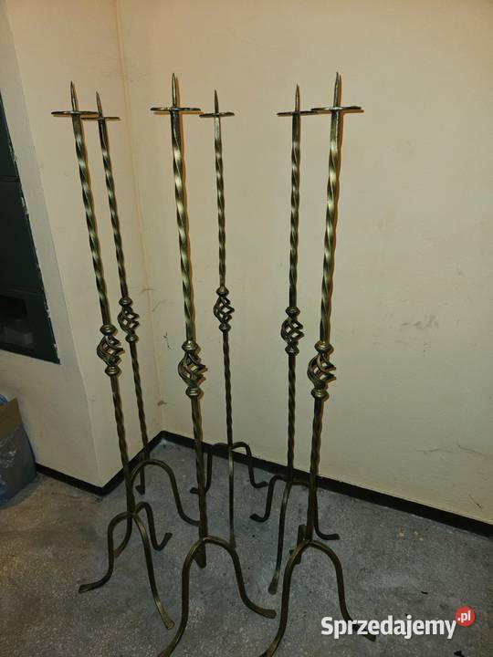 Świeczniki 6 sprzedam