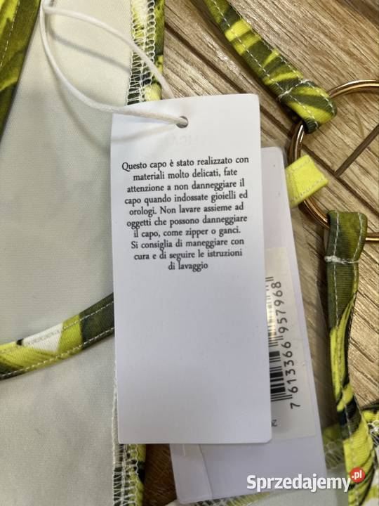 Sukienka guess letnia oliwkowa sznureczki śląskie Jaworzno