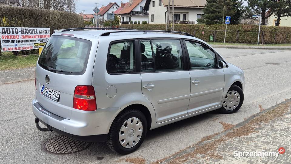 VW TOURAN 16 MPI OPŁACONY Z NIEMIEC KLIMA świętokrzyskie Końskie sprzedam