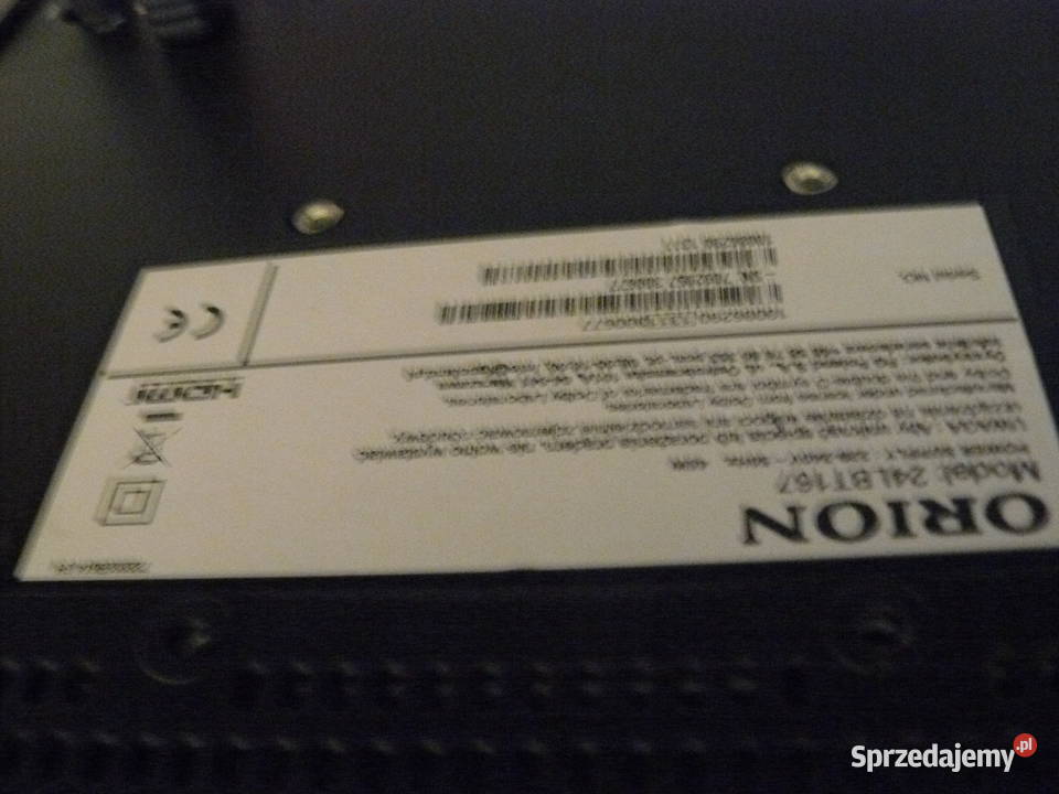 Telewizor Orion z pilotem 24 hdmi cinch usb inne Nowa Sól sprzedam