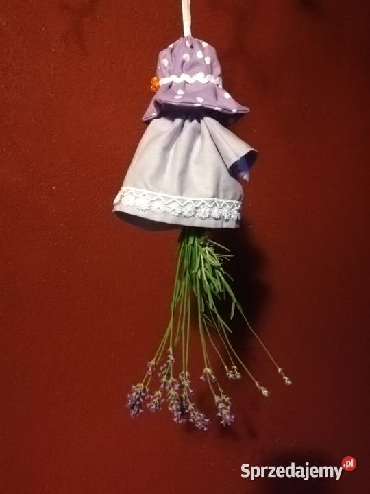 Lawenda Lawendowa Panienka zawieszka Dekoracje i ozdoby