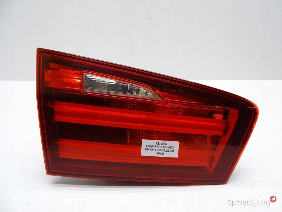 LAMPA LEWA LEWY TYŁ TYLNA W KLAPĘ BMW F11 0917R osobowe Lampy przednie sprzedam