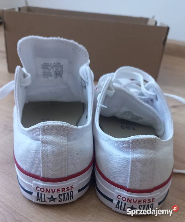 Converse All Star białe rozmiar 39 stan wielkopolskie Koło
