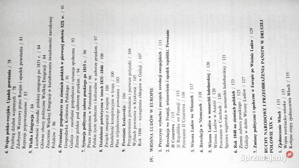 Historia EuropaPolskaŚwiat w latach 17951939 Pozostałe