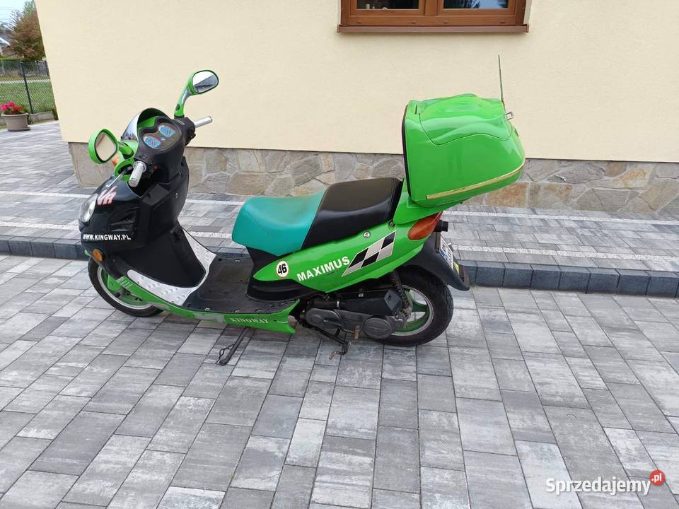 Skuter marki Leike podkarpackie Trześń