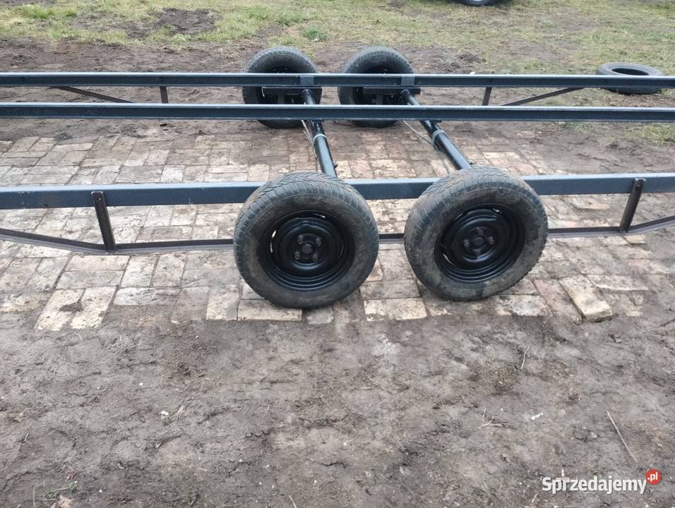 Przyczepa rama dwuosiowa nieuszkodzony Międzychód sprzedam
