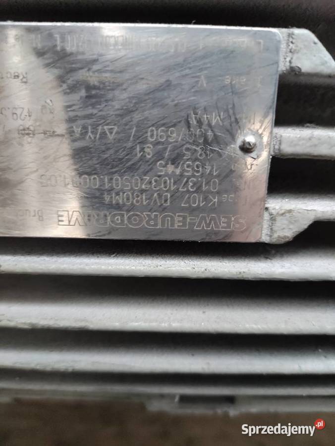 Motoreduktor 185kw 146545 obrmin Przekładnia sprzedam