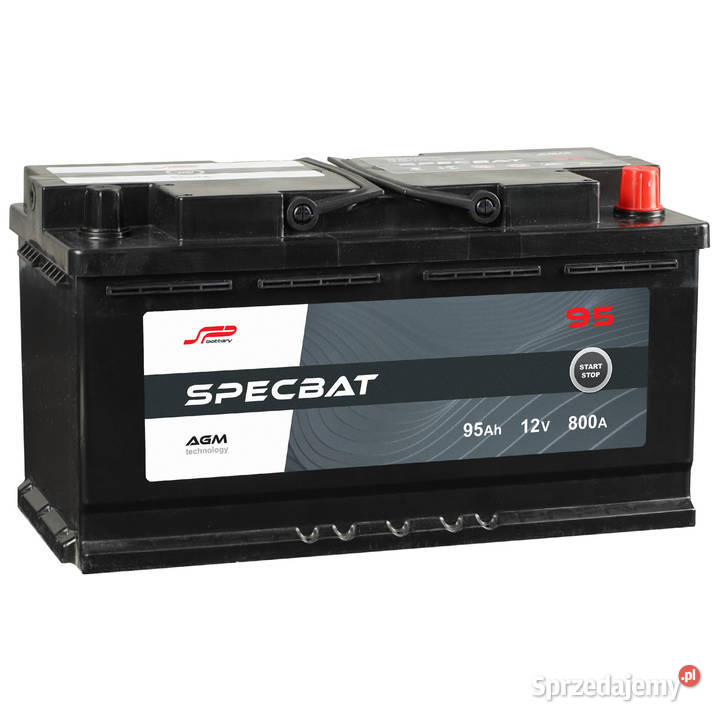 Akumulator 95Ah 800A SPECBAT AGM STARTSTOP Tczew