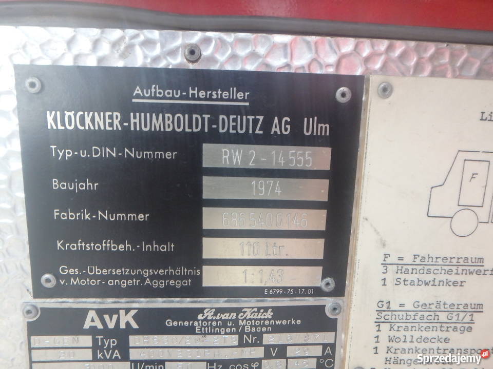 MagirusDeutz samochód specjalny Dębica