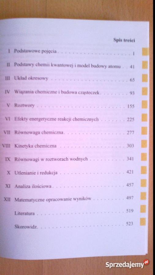 Chemia Ogólna z Elementami Biochemii T Kędryna małopolskie