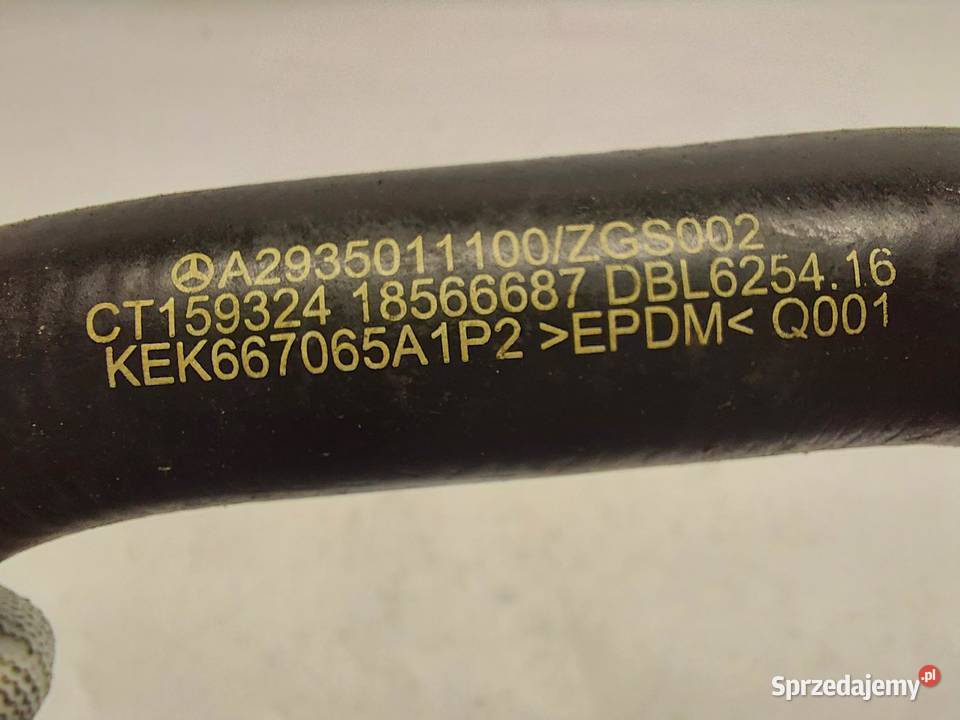 Mercedes EQC 400 W293 RURA PRZEWÓD WODY