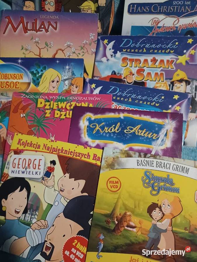 Bajki filmy dzieci DVD ok 100 Łódź